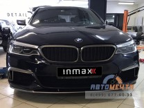 Сплиттер BMW 5-series (G30) в стиле M-Performance (ЧЕРНЫЙ ЛАК, OEM 51192414137 и 51192414139) -5